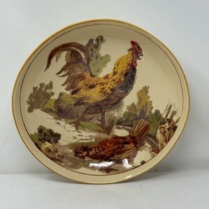 Williams Sonoma Large Rooster Serving Bowl Made in Italy 13”